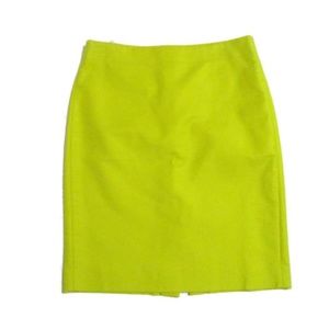 J Crew Citrine No 2 Pencil Skirt 8